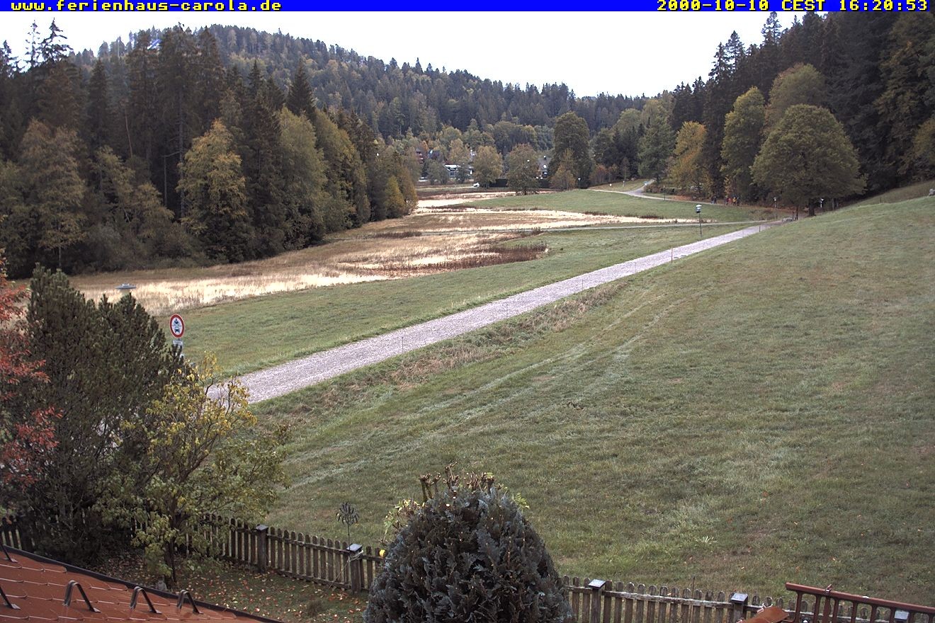 Archived image Webcam Holiday lodge Carola at Hinterzarten