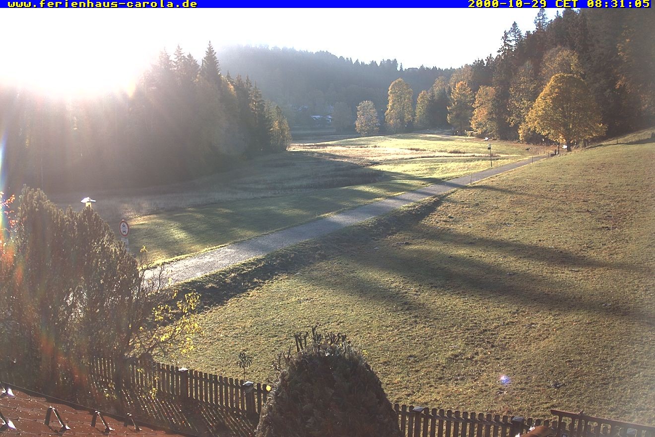 Archived image Webcam Holiday lodge Carola at Hinterzarten