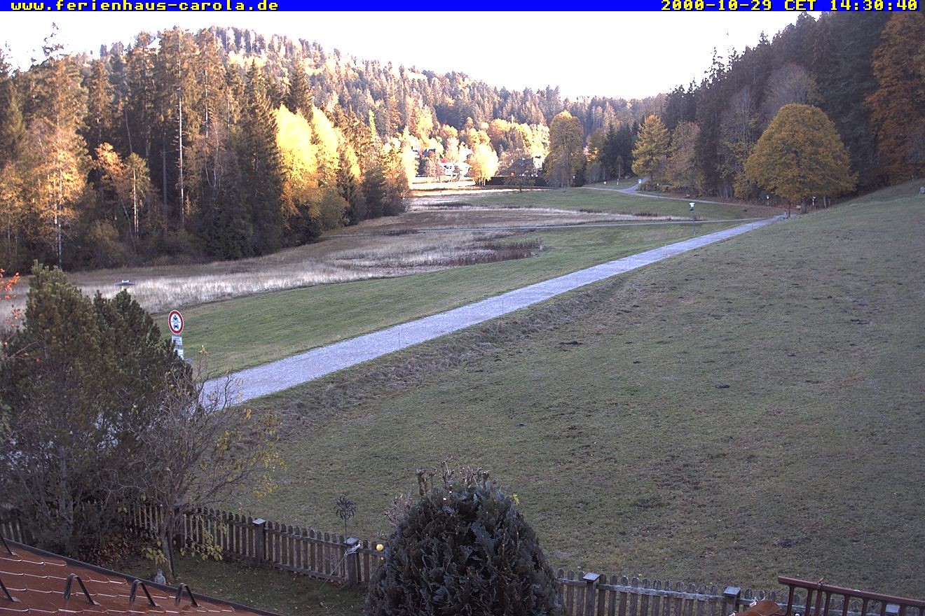 Archived image Webcam Holiday lodge Carola at Hinterzarten