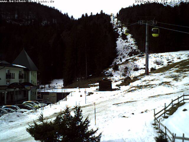 Archiv Foto Webcam Talstation der Belchen-Seilbahn