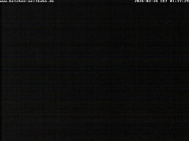 Archived image Webcam Base station of Belchen-Cablecar