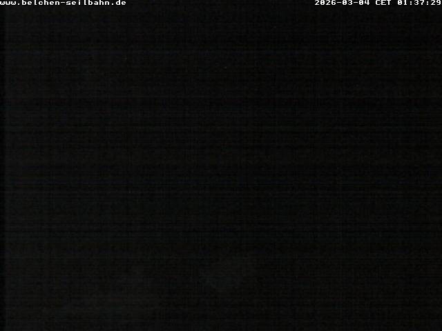 Archived image Webcam Base station of Belchen-Cablecar