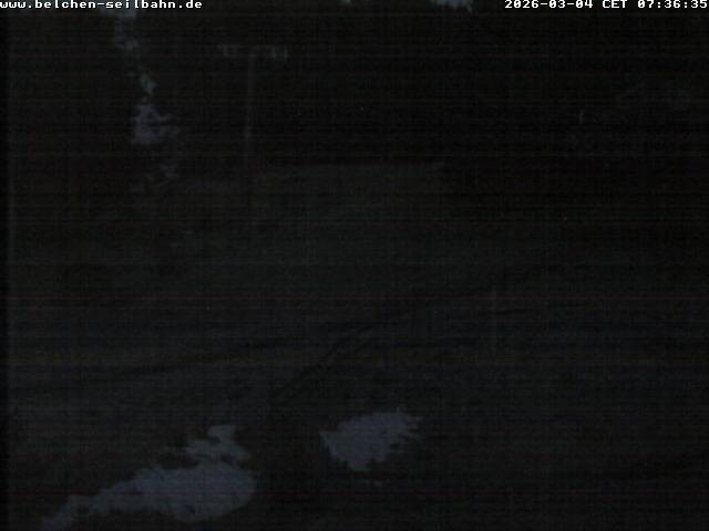 Archived image Webcam Base station of Belchen-Cablecar