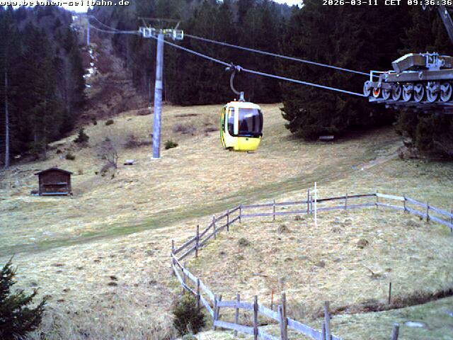 Archiv Foto Webcam Talstation der Belchen-Seilbahn
