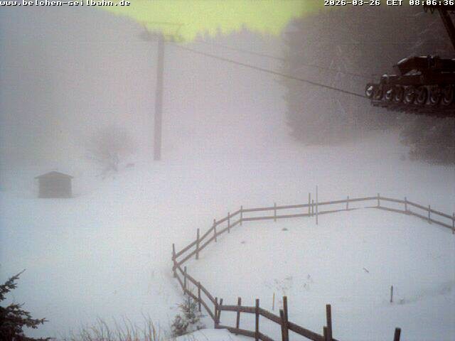 Archiv Foto Webcam Talstation der Belchen-Seilbahn