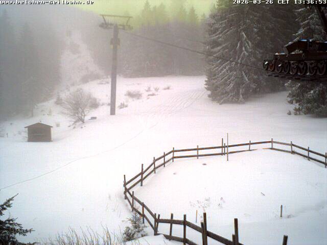 Archiv Foto Webcam Talstation der Belchen-Seilbahn