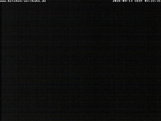 Archived image Webcam Base station of Belchen-Cablecar