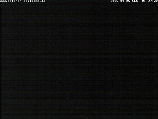 Archived image Webcam Base station of Belchen-Cablecar