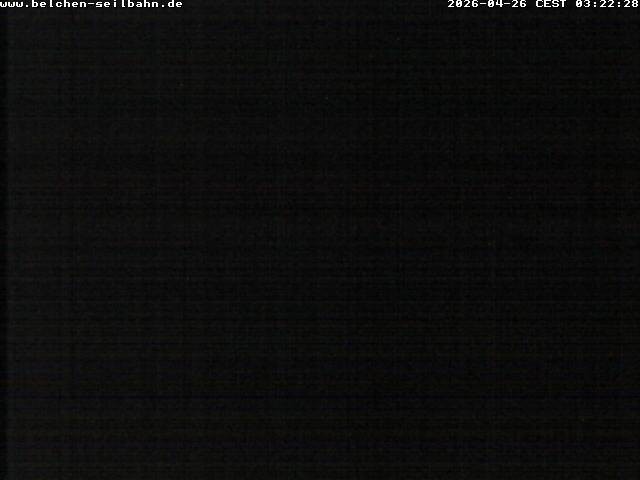 Archived image Webcam Base station of Belchen-Cablecar