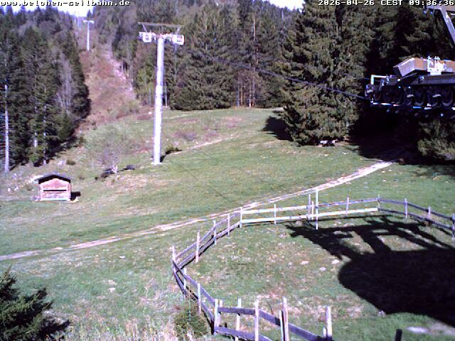 Archiv Foto Webcam Talstation der Belchen-Seilbahn