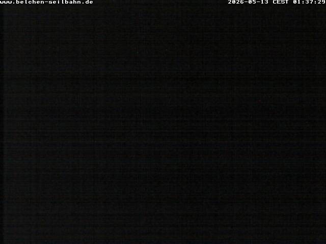 Archived image Webcam Base station of Belchen-Cablecar