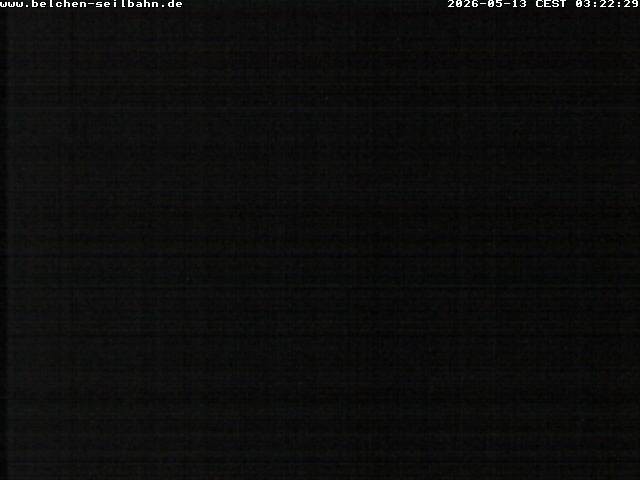 Archived image Webcam Base station of Belchen-Cablecar