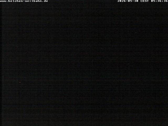 Archived image Webcam Base station of Belchen-Cablecar