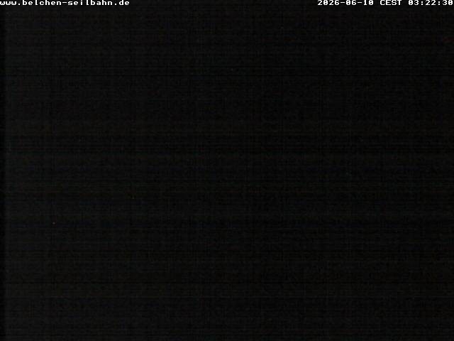 Archived image Webcam Base station of Belchen-Cablecar