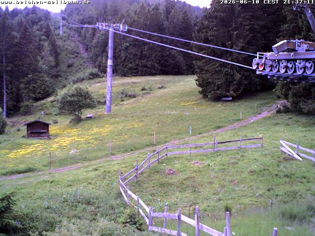 Archiv Foto Webcam Talstation der Belchen-Seilbahn