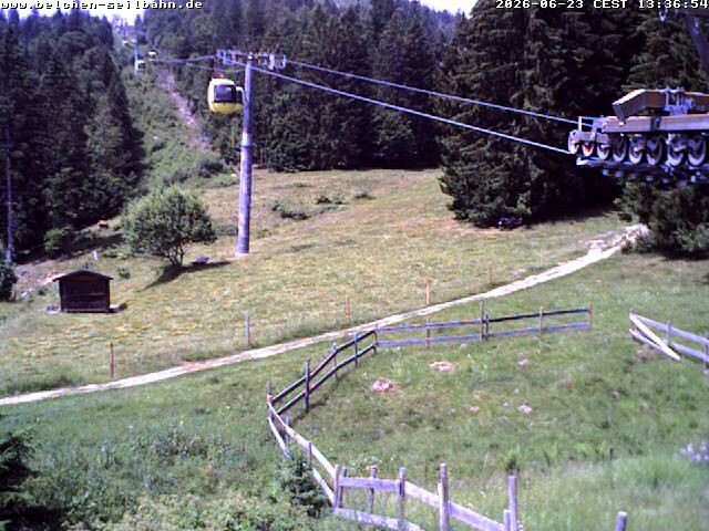 Archiv Foto Webcam Talstation der Belchen-Seilbahn