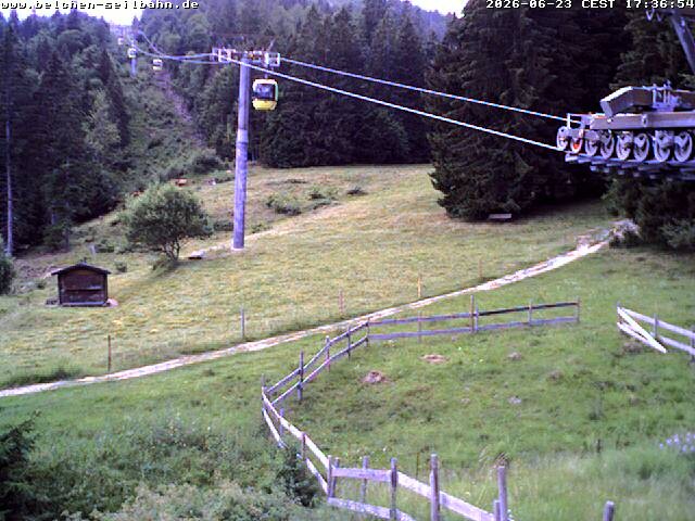 Archiv Foto Webcam Talstation der Belchen-Seilbahn