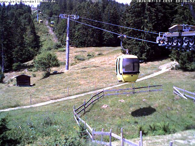 Archiv Foto Webcam Talstation der Belchen-Seilbahn