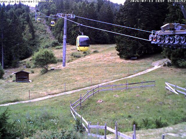 Archiv Foto Webcam Talstation der Belchen-Seilbahn