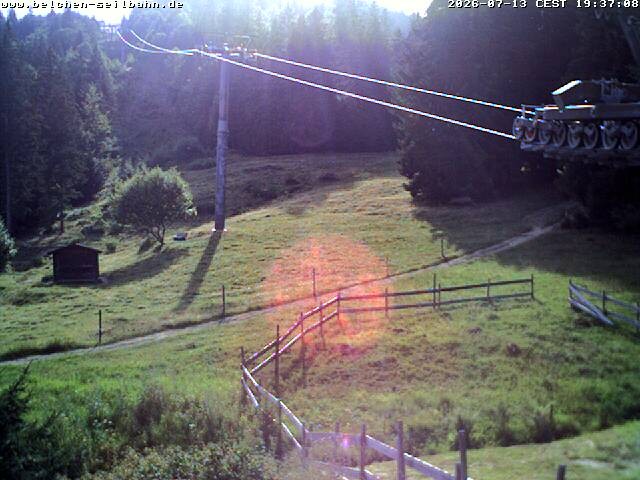 Archiv Foto Webcam Talstation der Belchen-Seilbahn