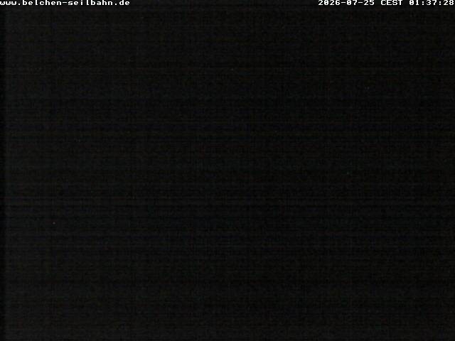 Archived image Webcam Base station of Belchen-Cablecar
