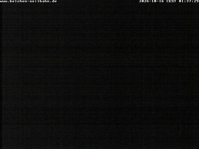 Archived image Webcam Base station of Belchen-Cablecar