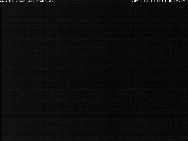 Archived image Webcam Base station of Belchen-Cablecar