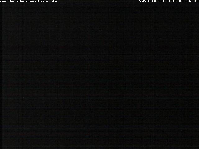Archived image Webcam Base station of Belchen-Cablecar