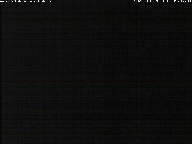 Archived image Webcam Base station of Belchen-Cablecar
