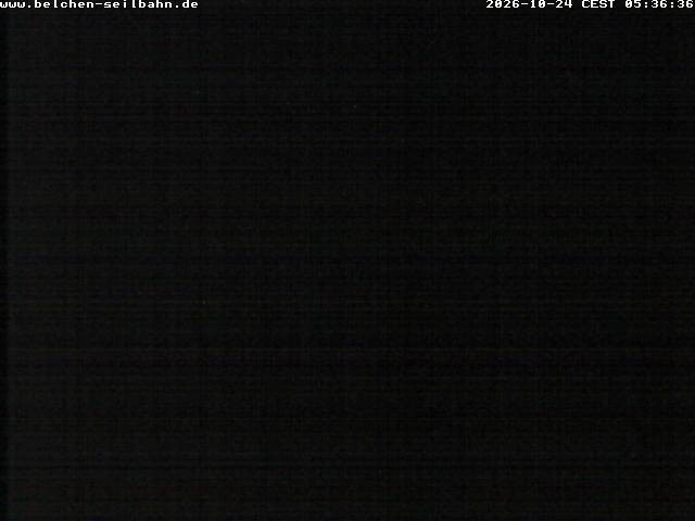 Archived image Webcam Base station of Belchen-Cablecar