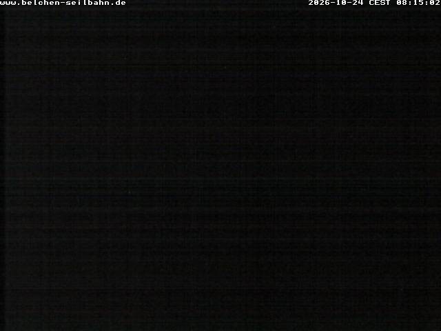 Archived image Webcam Base station of Belchen-Cablecar