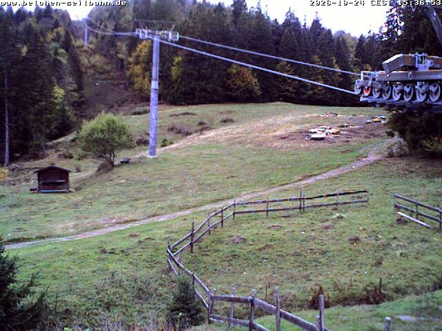 Archiv Foto Webcam Talstation der Belchen-Seilbahn