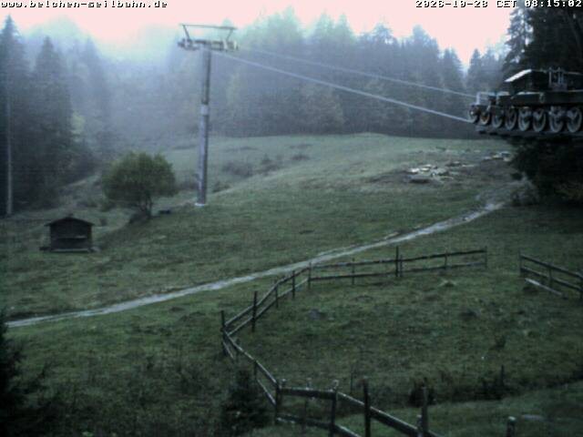 Archiv Foto Webcam Talstation der Belchen-Seilbahn
