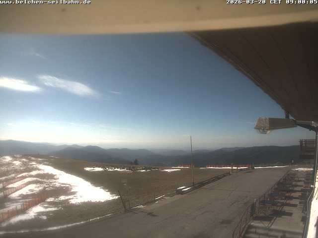 Archiv Foto Webcam Belchen im Schwarzwald
