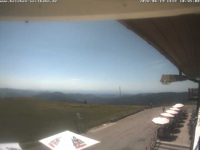 Archiv Foto Webcam Belchen im Schwarzwald