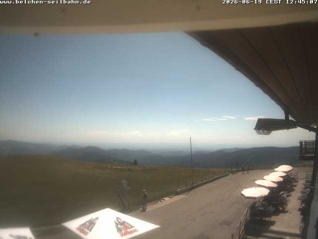 Archiv Foto Webcam Belchen im Schwarzwald