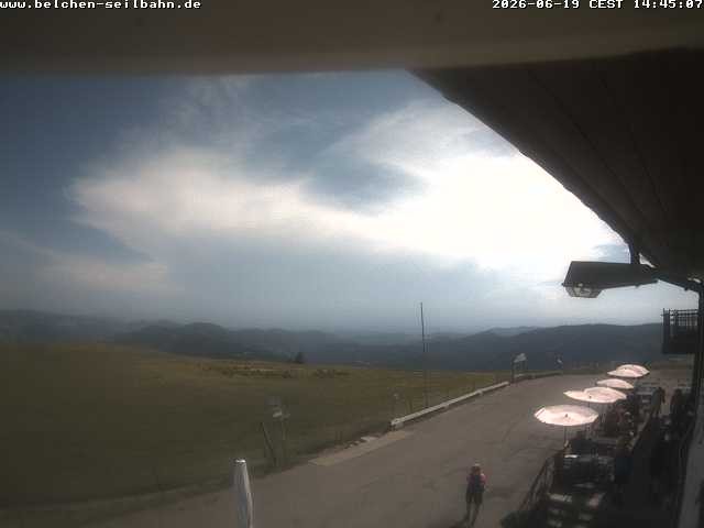 Archiv Foto Webcam Belchen im Schwarzwald