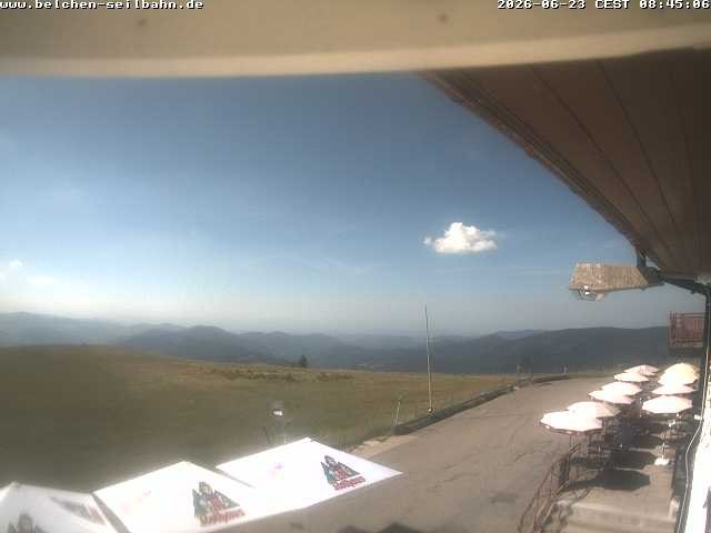 Archiv Foto Webcam Belchen im Schwarzwald