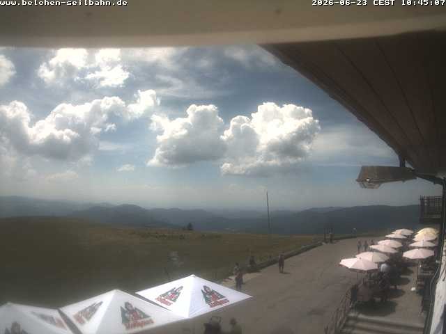 Archiv Foto Webcam Belchen im Schwarzwald