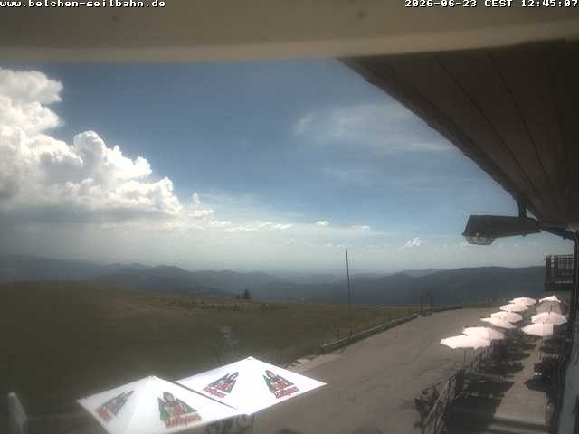 Archiv Foto Webcam Belchen im Schwarzwald