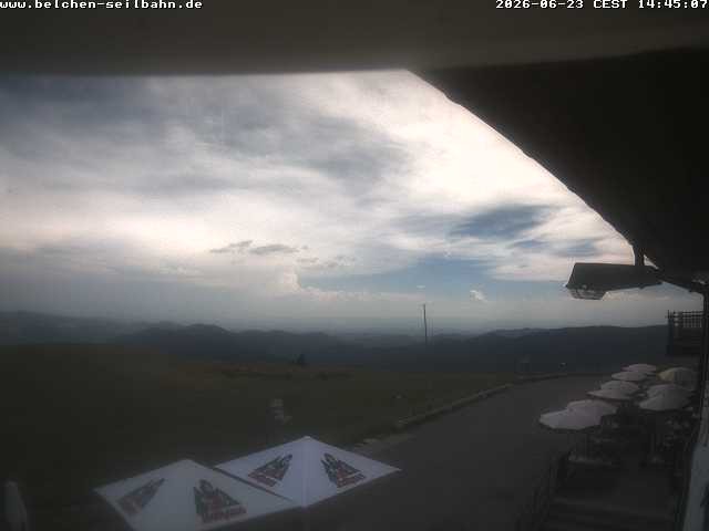 Archiv Foto Webcam Belchen im Schwarzwald