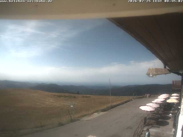 Archived image Webcam Belchen in Black Forest