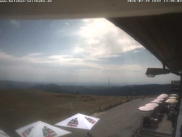Archived image Webcam Belchen in Black Forest