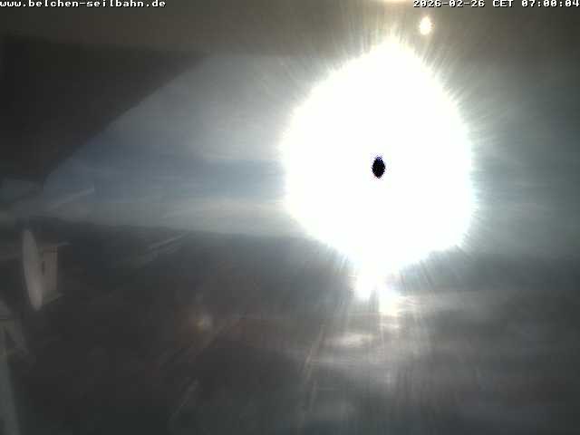 Archived image Webcam Ski resort Belchen