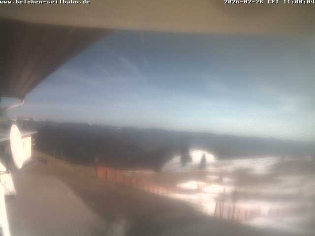 Archived image Webcam Ski resort Belchen