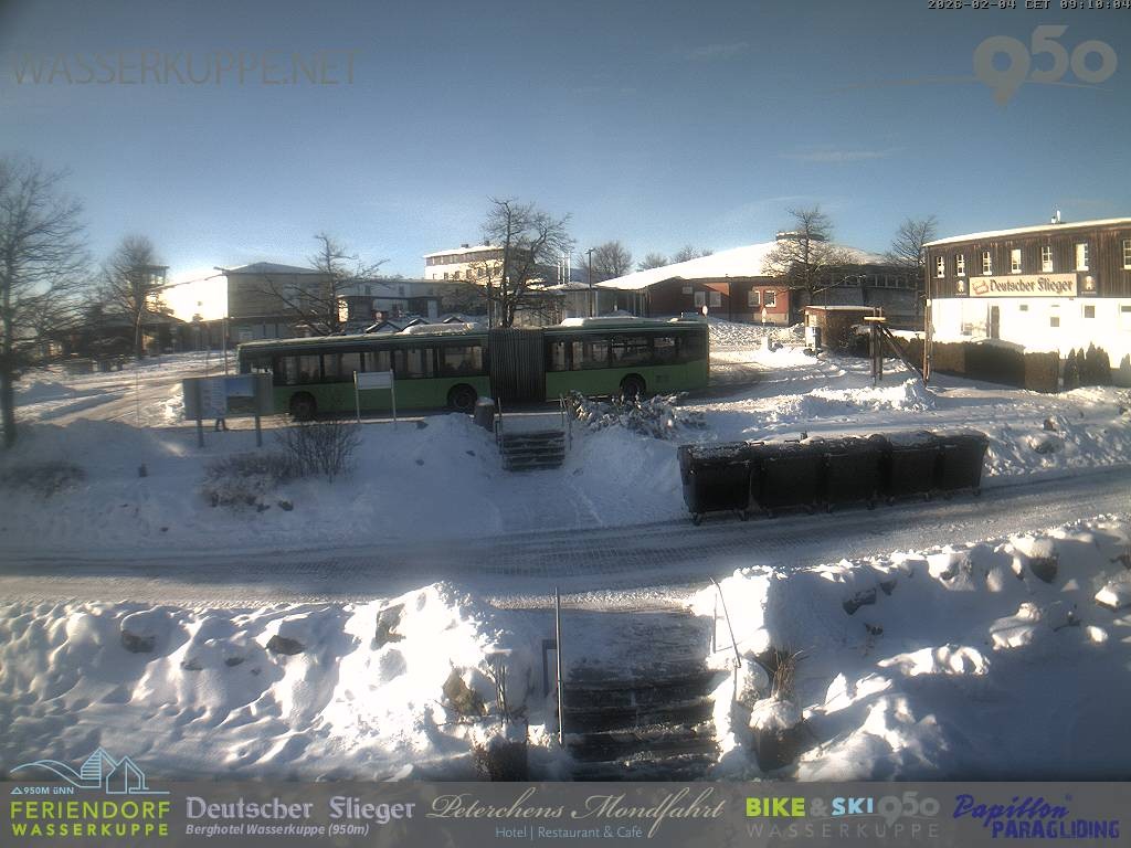 Archiv Foto Webcam Hotel Deutscher Flieger in Gersfeld in der Rhön