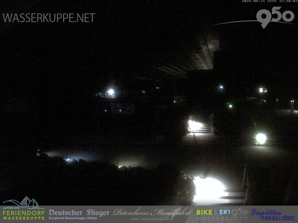 Archived image Webcam Hotel "Deutscher Flieger" in Gersfeld