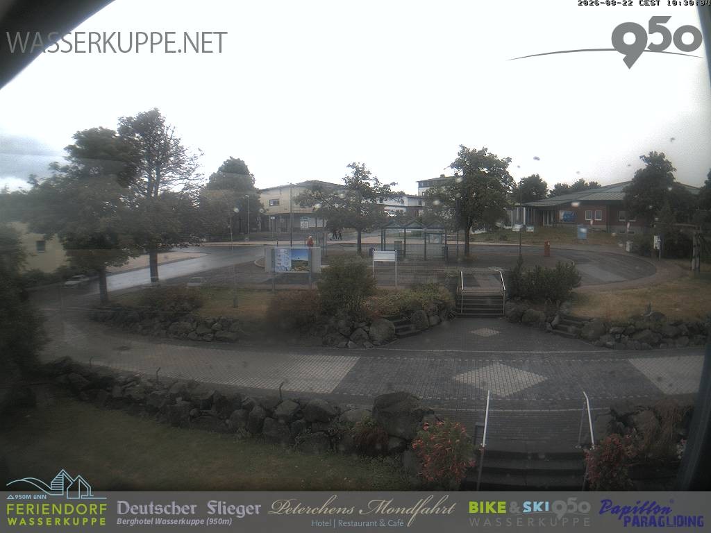 Archived image Webcam Hotel "Deutscher Flieger" in Gersfeld