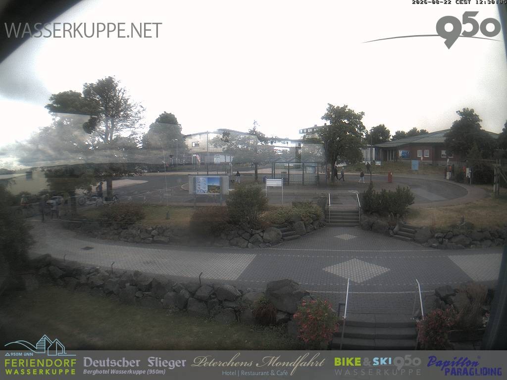 Archived image Webcam Hotel "Deutscher Flieger" in Gersfeld