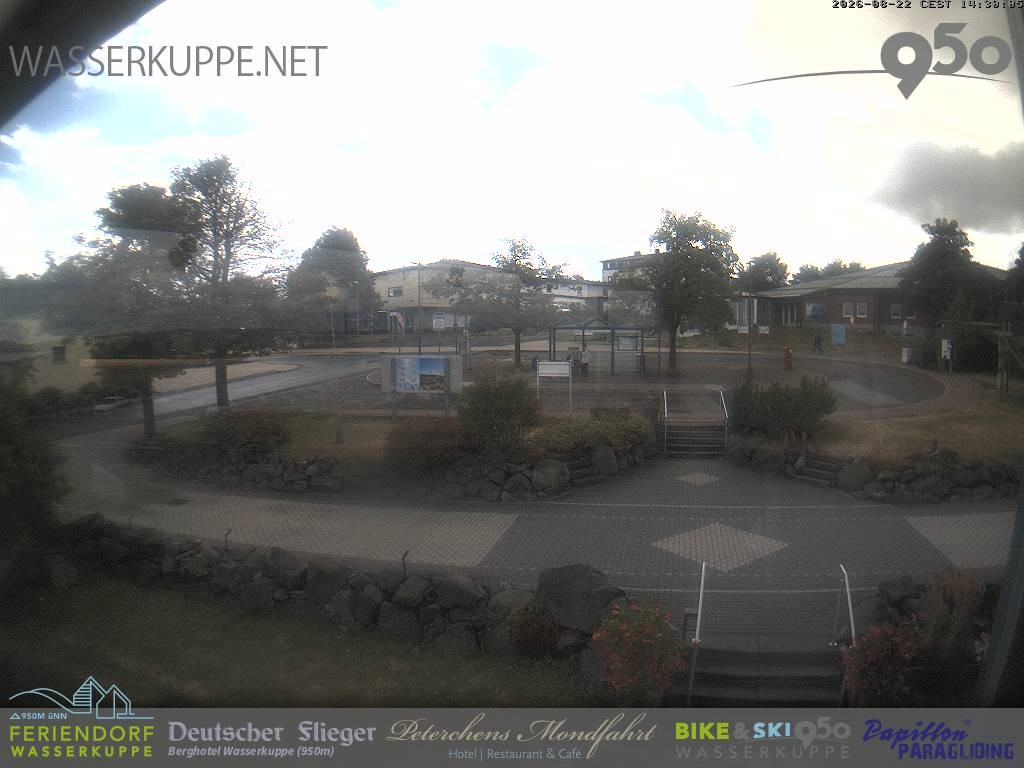 Archived image Webcam Hotel "Deutscher Flieger" in Gersfeld